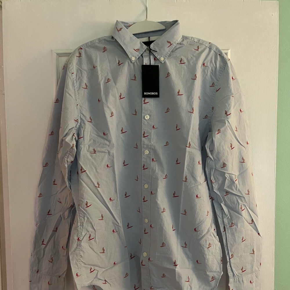 Bonobos Men’s long sleeve button down shirt